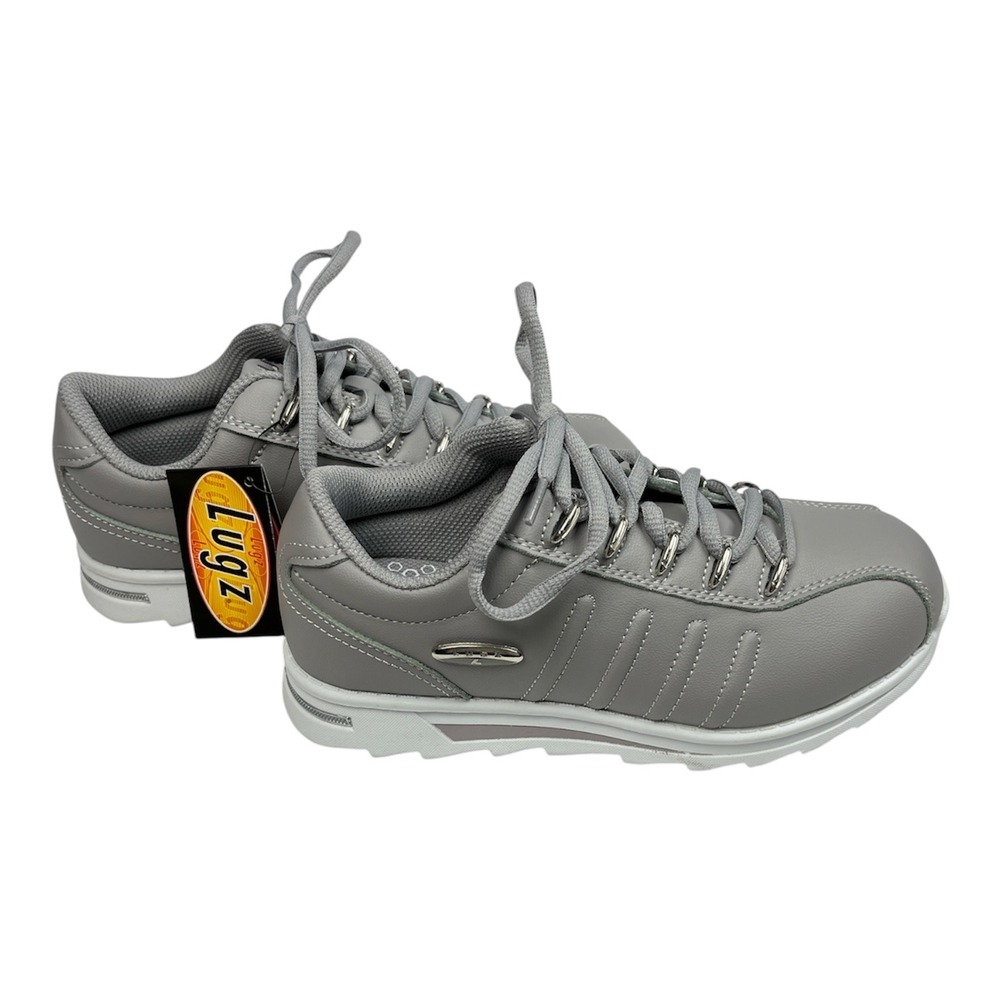 Lugz NEW IN BOX Changeover II Sneakers Women 5.5 Grey Lace Up Casual Shoes